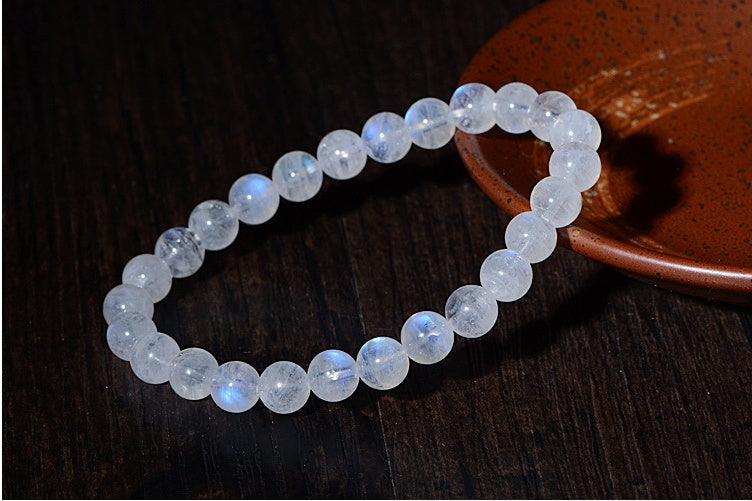 Moonstone Crystal Bracelet, Blue Moonstone