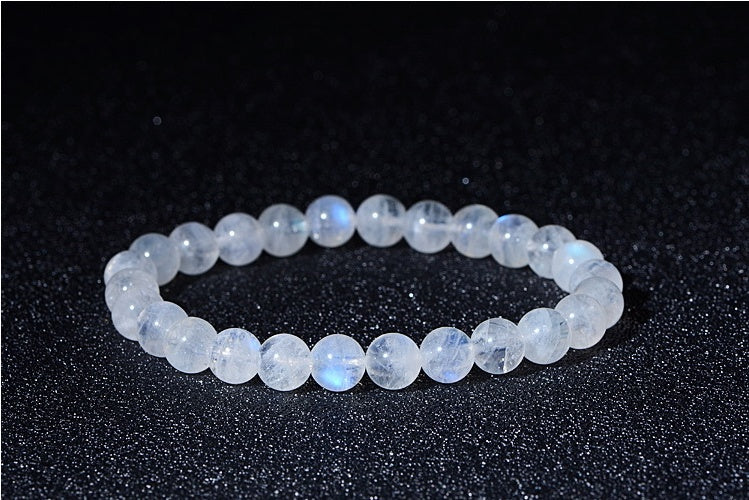 Moonstone Crystal Bracelet, Blue Moonstone