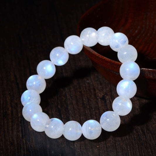 Moonstone Crystal Bracelet, Blue Moonstone