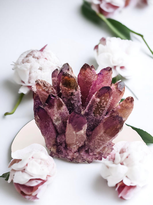 Natural Amethyst Crystal Cluster - High Quality Purple Quartz for Home Decor & Healing, Girls gift, Gifts for Mom,