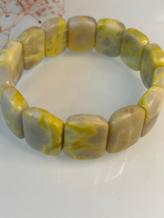 18cm Cauliflower Jade Bangle Bracelet - GreenJade Bracelet - Jade Bracelet - Chinese Green Jade - Gift for her Crystal Bangle - Jade Gift