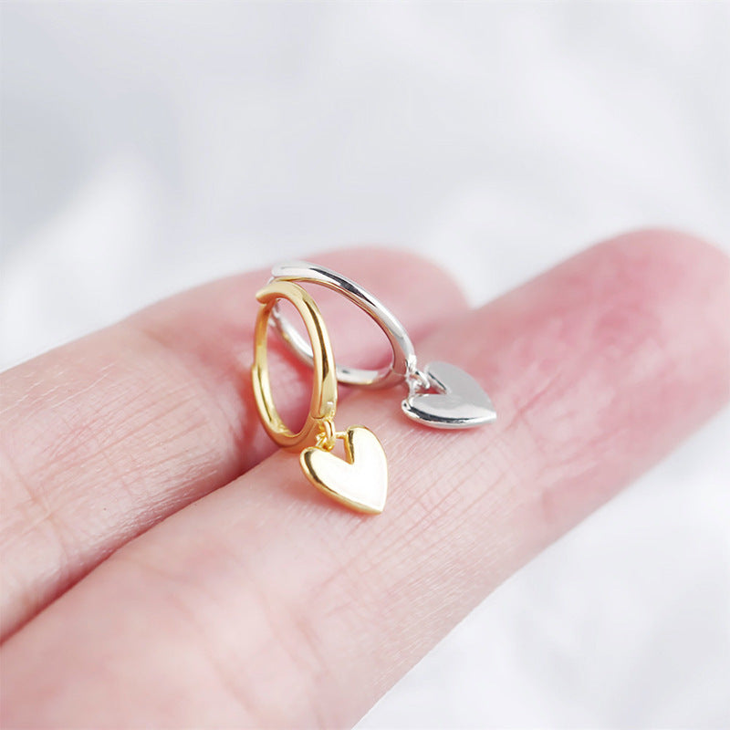 Love Heart Earrings Premium Temperament Earrings Jewelry | Daith earring