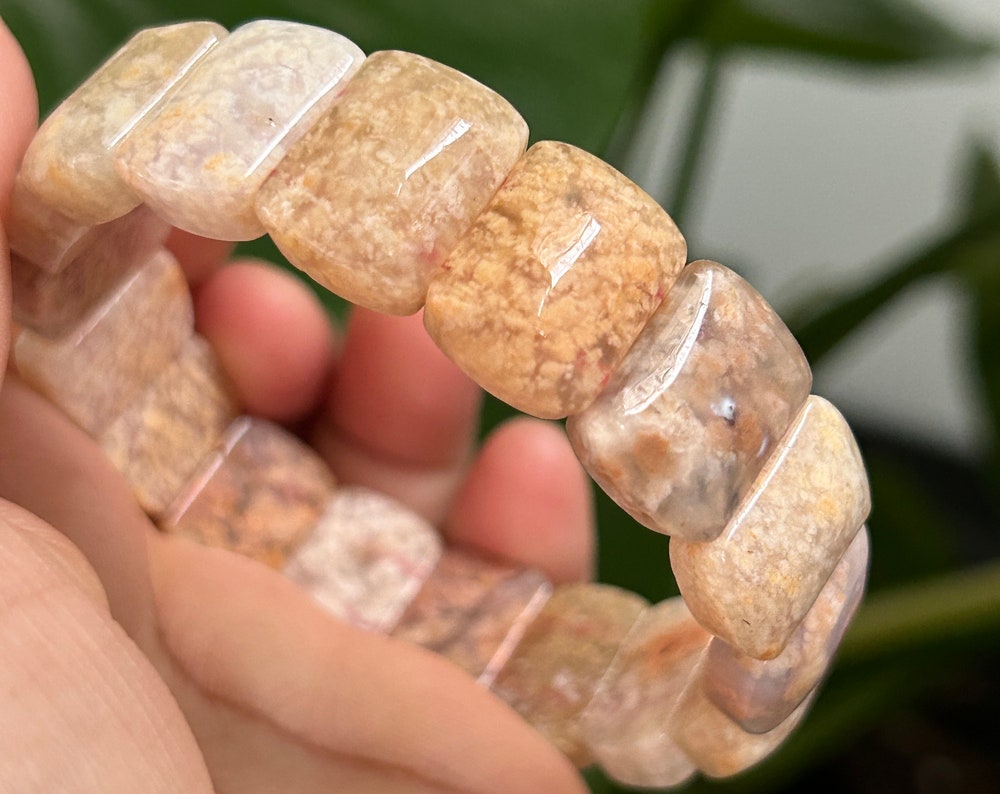 Crystal Stone Soft Bangle