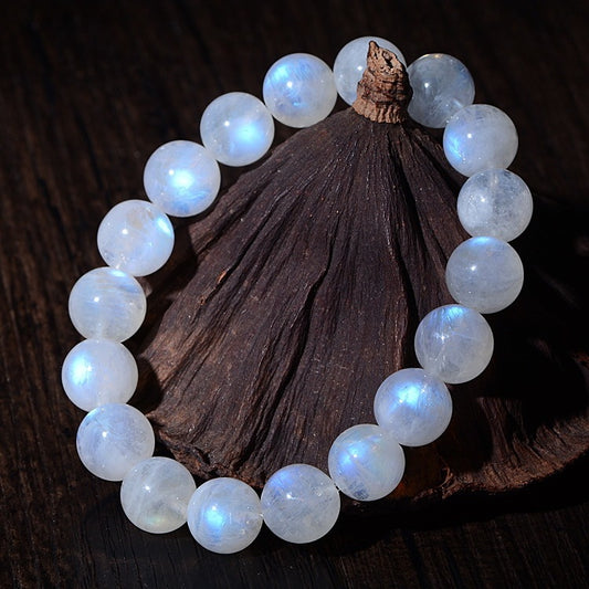 Moonstone Crystal Bracelet, Blue Moonstone