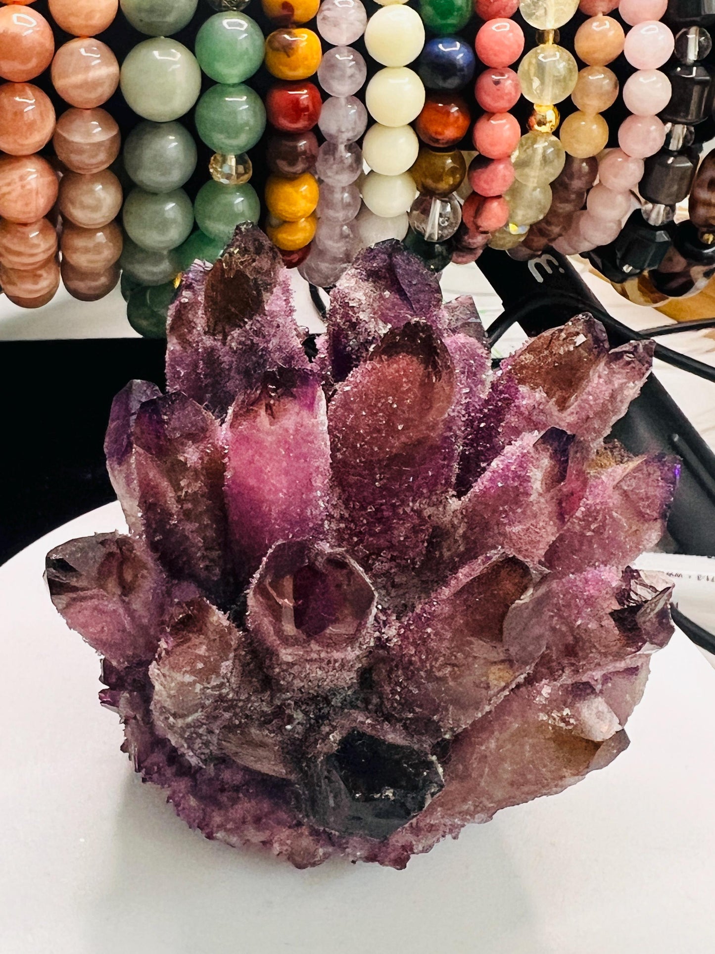 Natural Amethyst Crystal Cluster - High Quality Purple Quartz for Home Decor & Healing, Girls gift, Gifts for Mom,