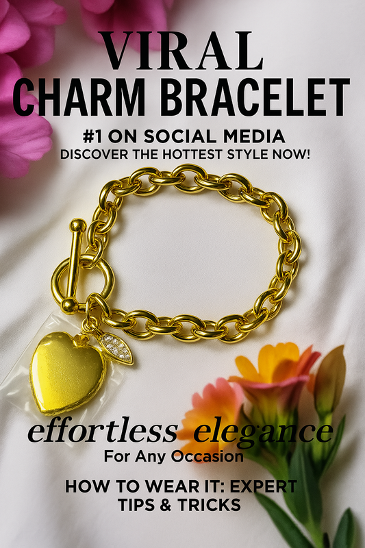 Golden Heart: The Viral Charm Bracelet Everyone’s Talking About