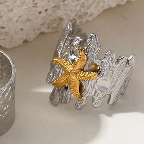 Starfish Coral Reef Ring