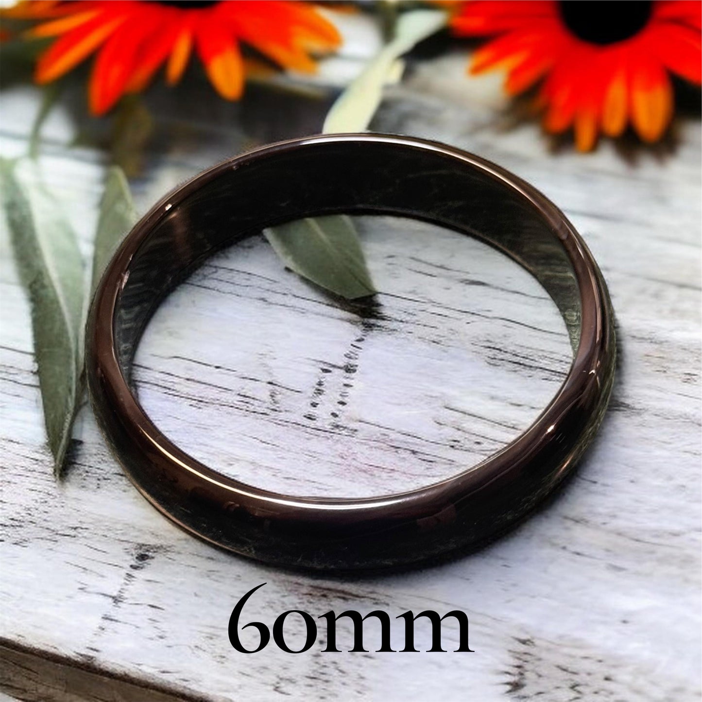 Brown Banded Agate Bangle