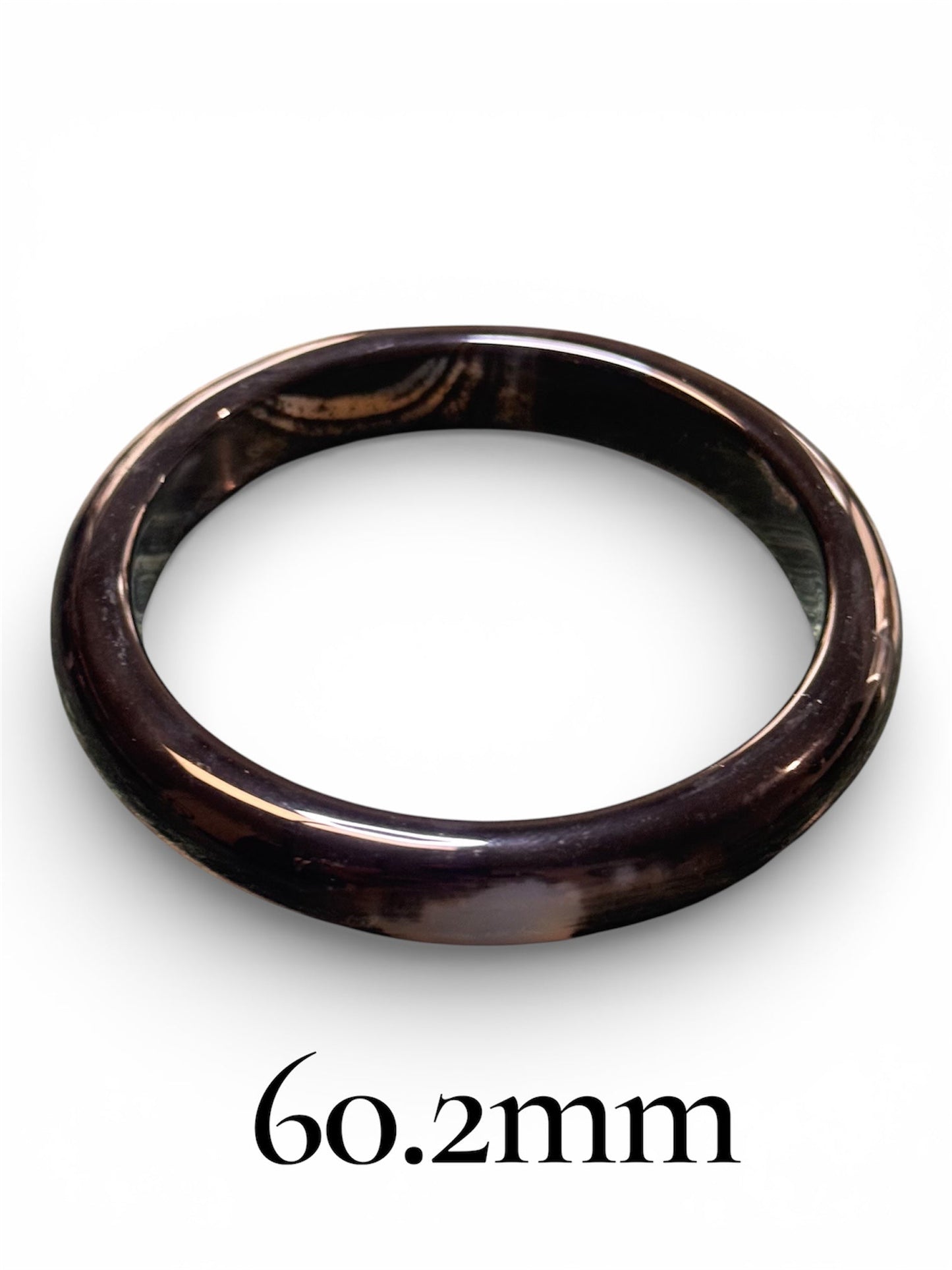 Brown Banded Agate Bangle