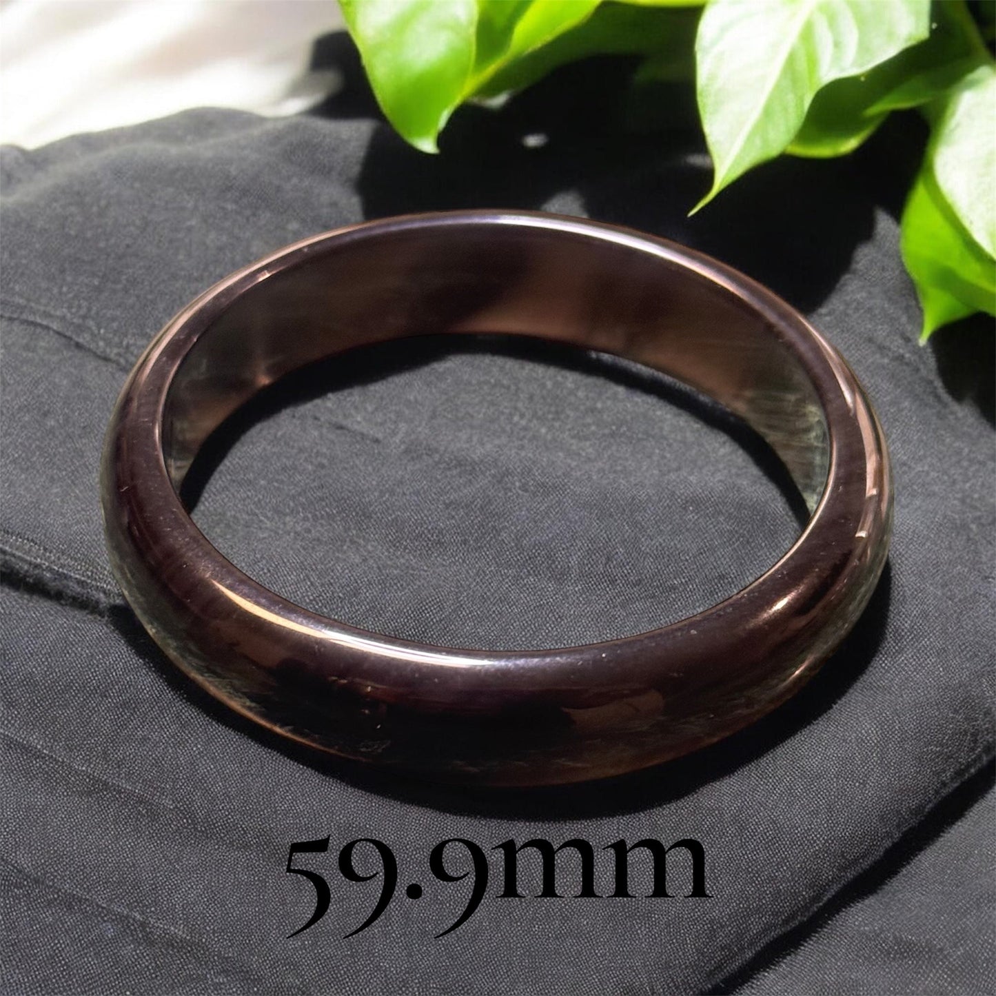 Brown Banded Agate Bangle