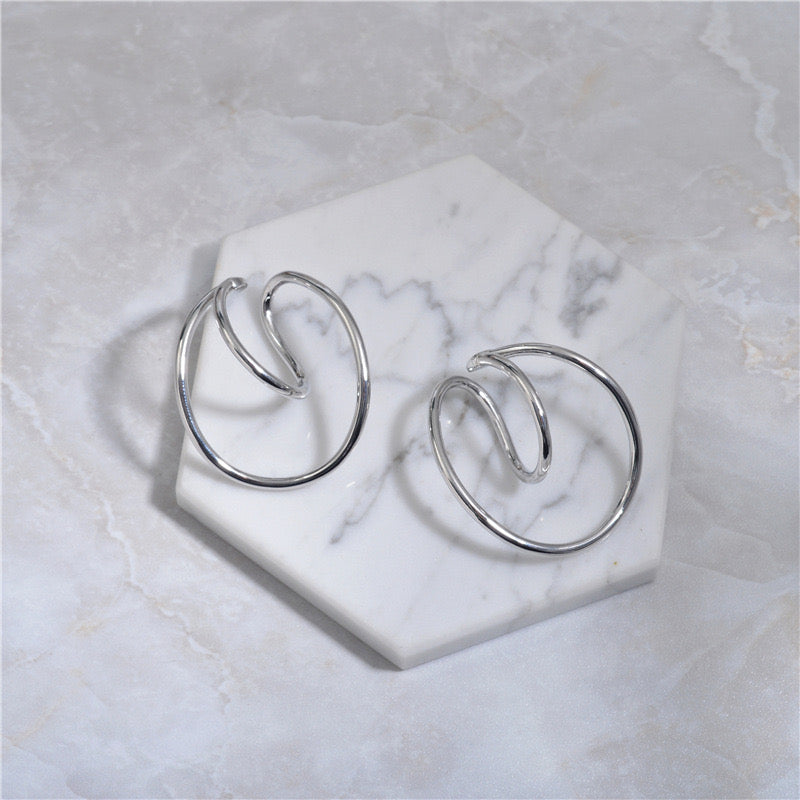 Spiral Ear Cuff Earrings