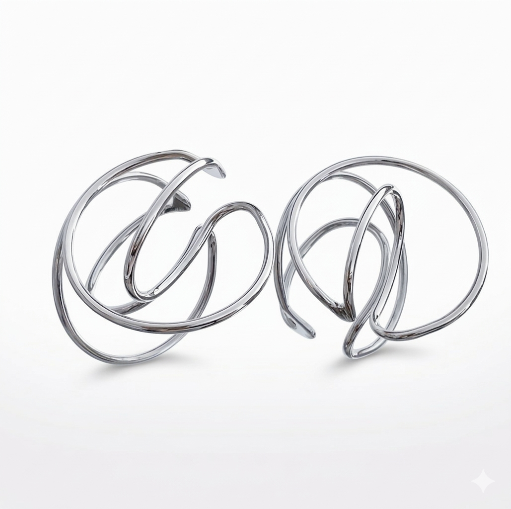 Spiral Ear Cuff Earrings
