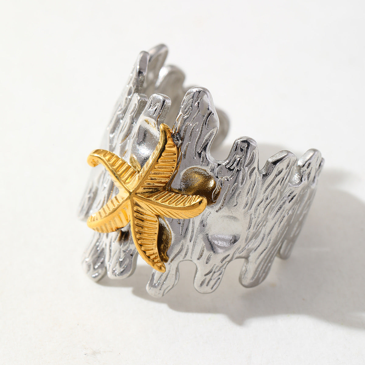 Starfish Coral Reef Ring