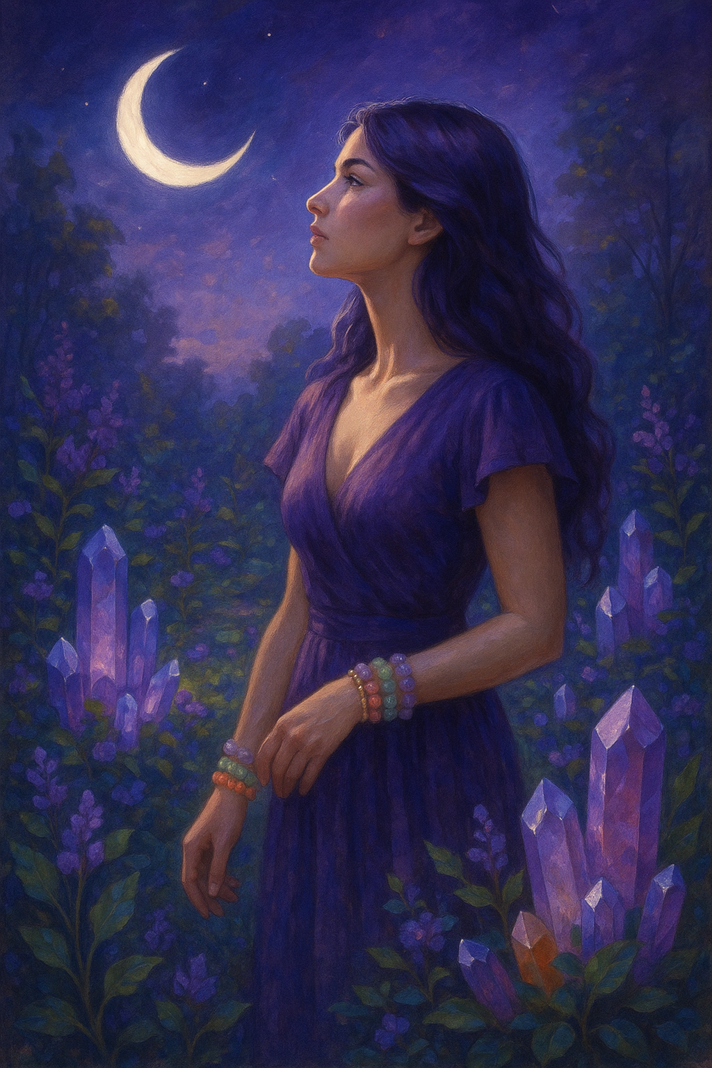 Crescent Moon Magic 101 – A Lunar Ritual Guide for Intention Setting; Energetic Alignment