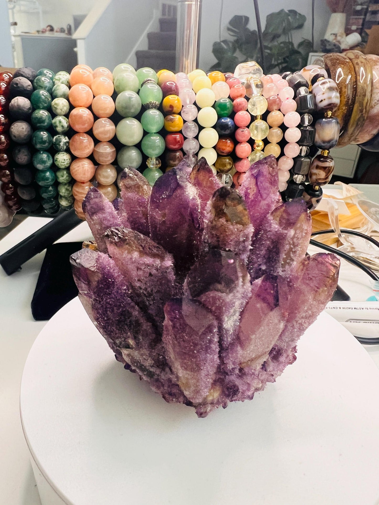 Natural Amethyst Crystal Cluster - High Quality Purple Quartz for Home Decor & Healing, Girls gift, Gifts for Mom,