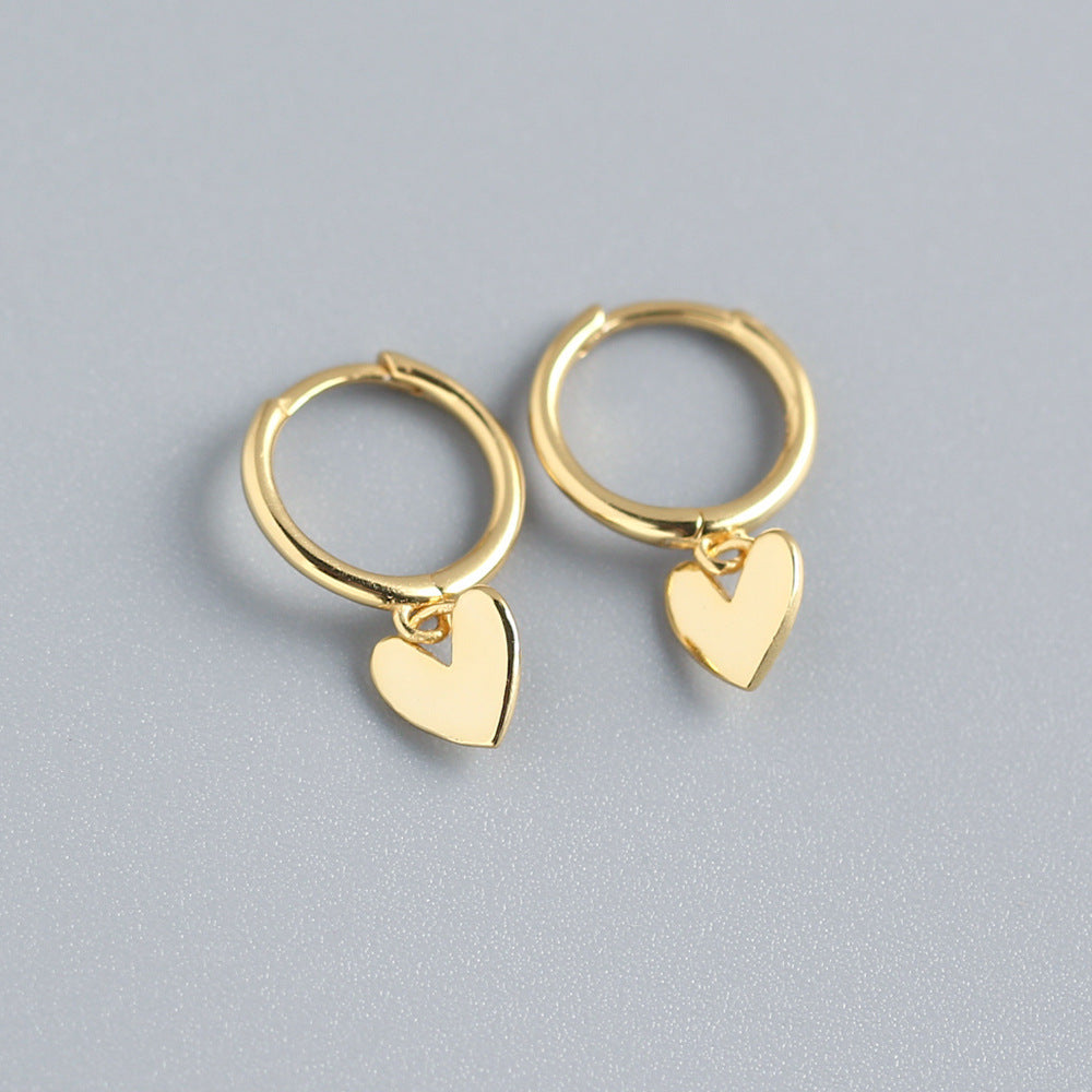 Love Heart Earrings Premium Temperament Earrings Jewelry |  Daith earring