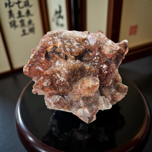 Raw Bladed Barite Crystal Cluster | Natural Mineral Specimen | 3.4” L x 2.50” W | 10.92 oz