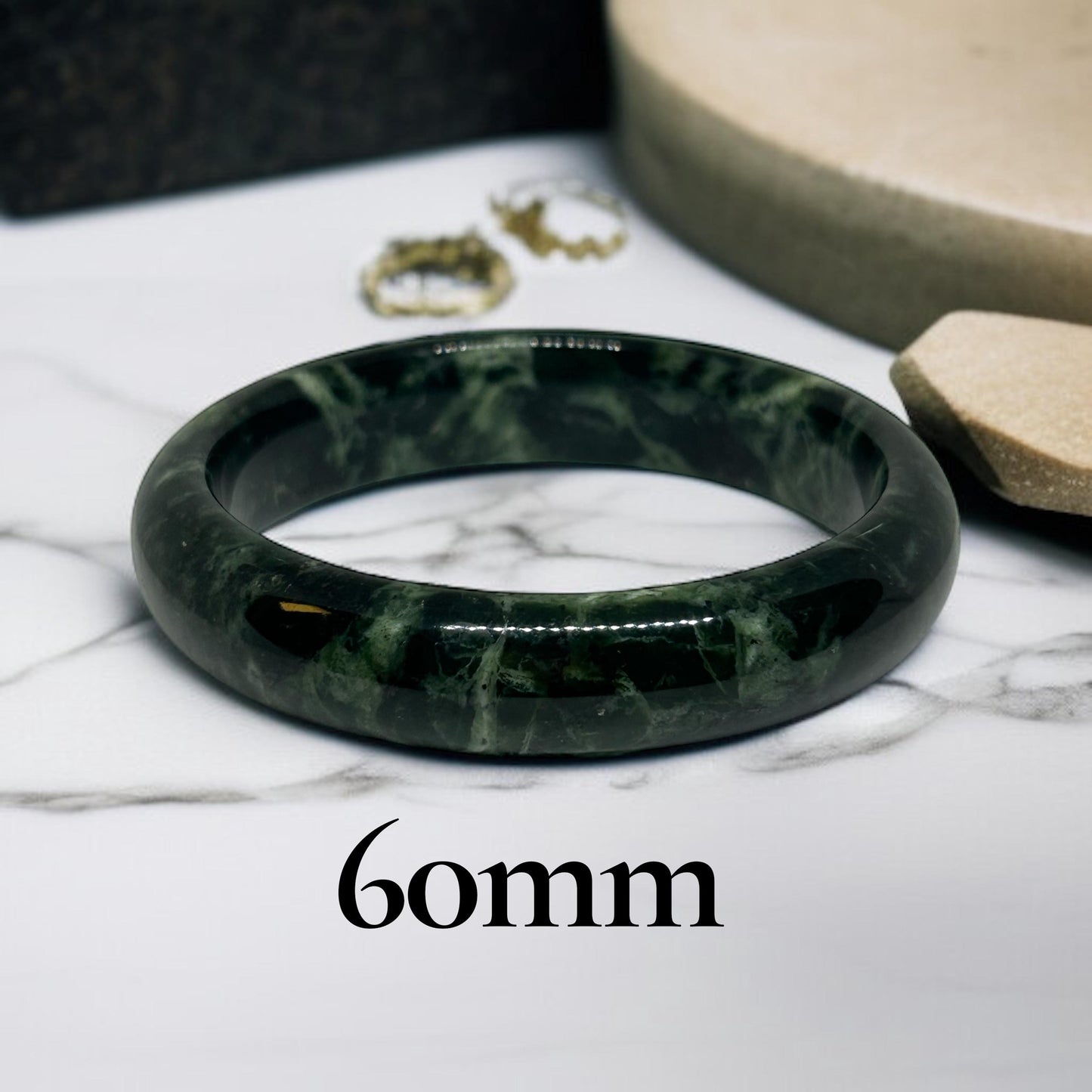 1pcs Medicine King Jade Bangle: Nephrite Bracelet Bangle