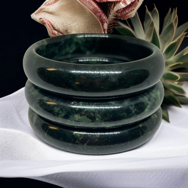1pcs Medicine King Jade Bangle: Nephrite Bracelet Bangle