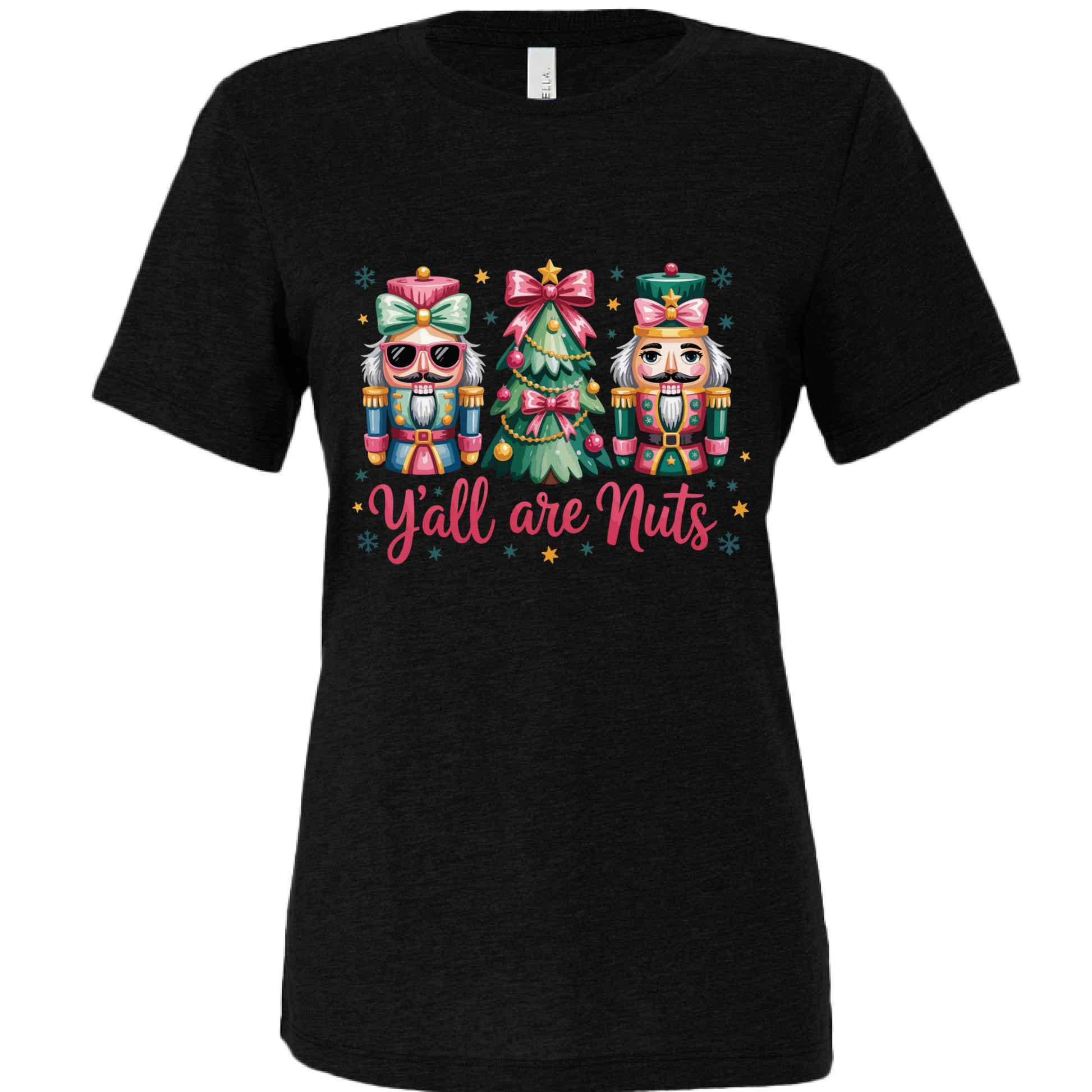 SOLID BLK TRIBLEND - FRONT