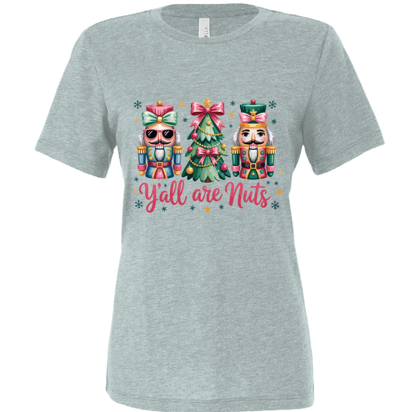 Dusty Blue Triblend - FRONT