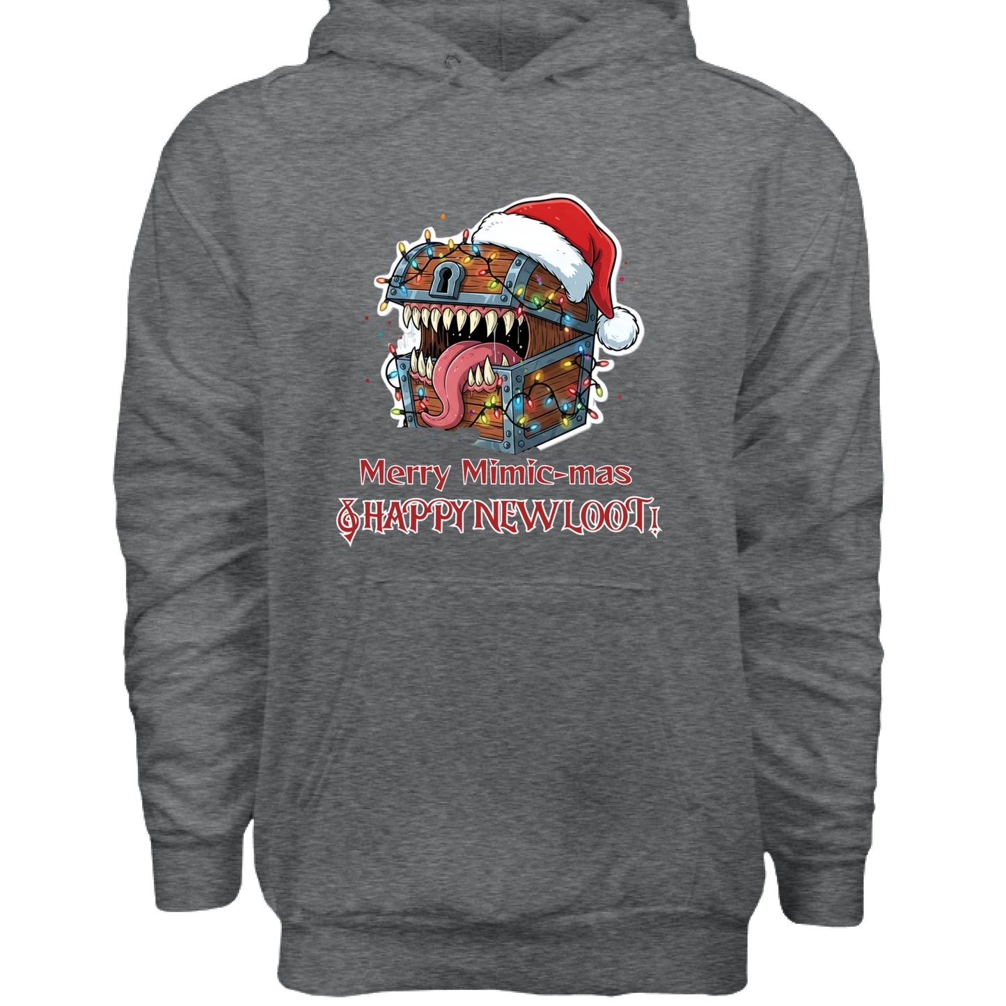 CHARCOAL HEATHER - FRONT